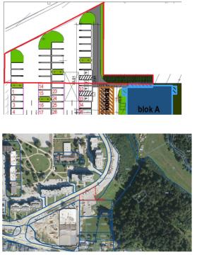 Območje urejanja zunanjih površin Vrata Javornika